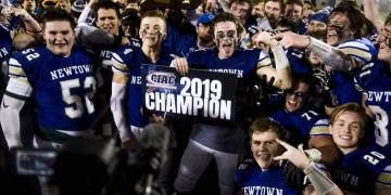On anniversary of Sandy Hook taking pictures, Newtown high school wins football championship
