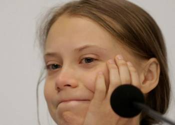 Greta Thunberg tweets photo of her sitting on floor of crowded German train