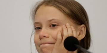Greta Thunberg tweets photo of her sitting on floor of crowded German train