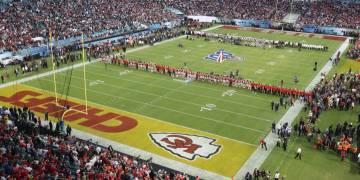 Super Bowl LIV: Game tied at 10-10 as Chiefs, 49ers go head-to-head