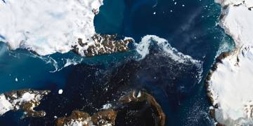NASA satellite photos show Antarctica melting in record-setting February heatwave