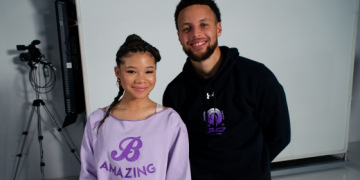 Steph Curry Collabs With Storm Reid On New Bamazing Curry Kicks Collection