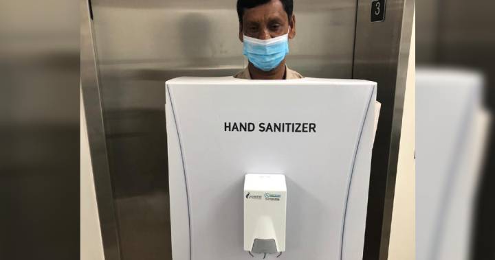 ‘Human hand sanitizer’ photo sparks apology from Saudi oil giant