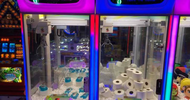Arcade replaces prizes with hand sanitizer and other coronavirus essentials