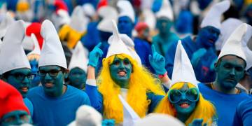 French Smurf rally proceeds despite coronavirus ban: ‘We must not stop living’