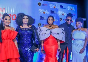 These Celebrities lit up the Premiere of the movie Small Chops! See Photos