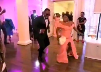 This Groomsman & Bridesmaid Brought all the Energy to the Dance Floor