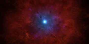 A star exploded into a supernova but it weirdly isn't very bright
