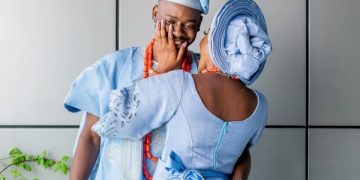 Adekunle Gold, Simi Celebrate Christmas With Loved-Up Photos