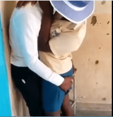 Secondary School Students Caught Making Out Inside Classroom