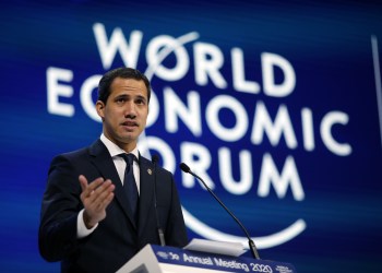 'We Need Your Assist,' Says Venezuela's Guaido in Plea to Davos