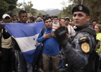 New Caravan of Honduran Migrants Crosses into Guatemala