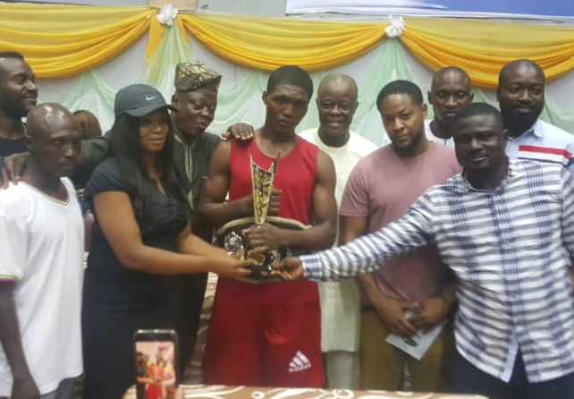 Afeez Osoba wins Lagos Governor's Belt - Sporting Life