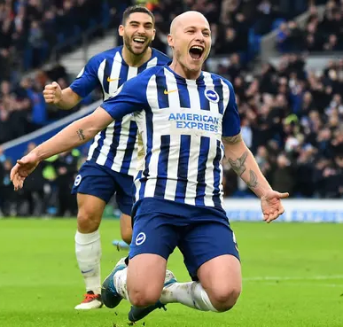 EPL: Mooy's cracker helps Brighton hammer Bournemouth 2-0