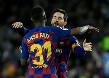La Liga: Fati, Messi connection sees Barca hold on against Levante