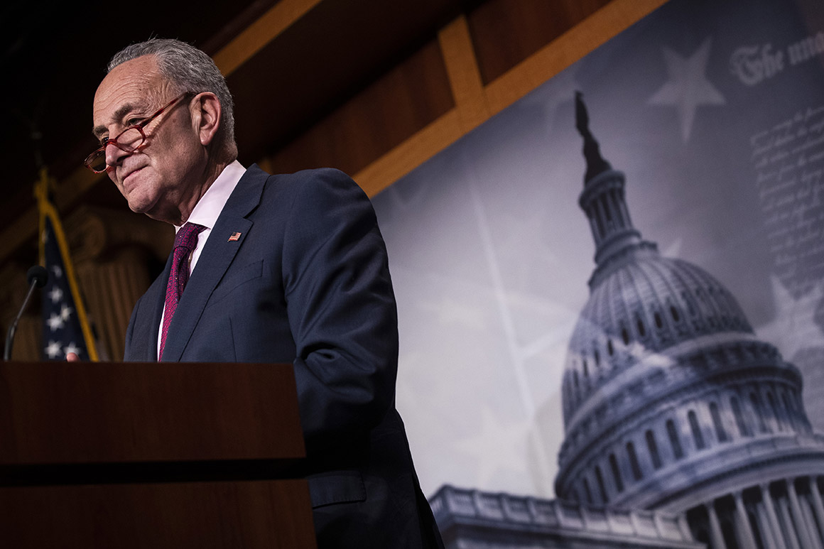 Schumer weaponizes impeachment trial debate